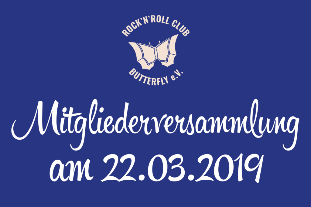 Mitgliederversammlung 2019