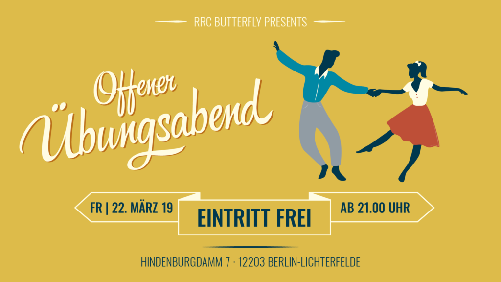 Offener Übungsabend am 22.03.2019
