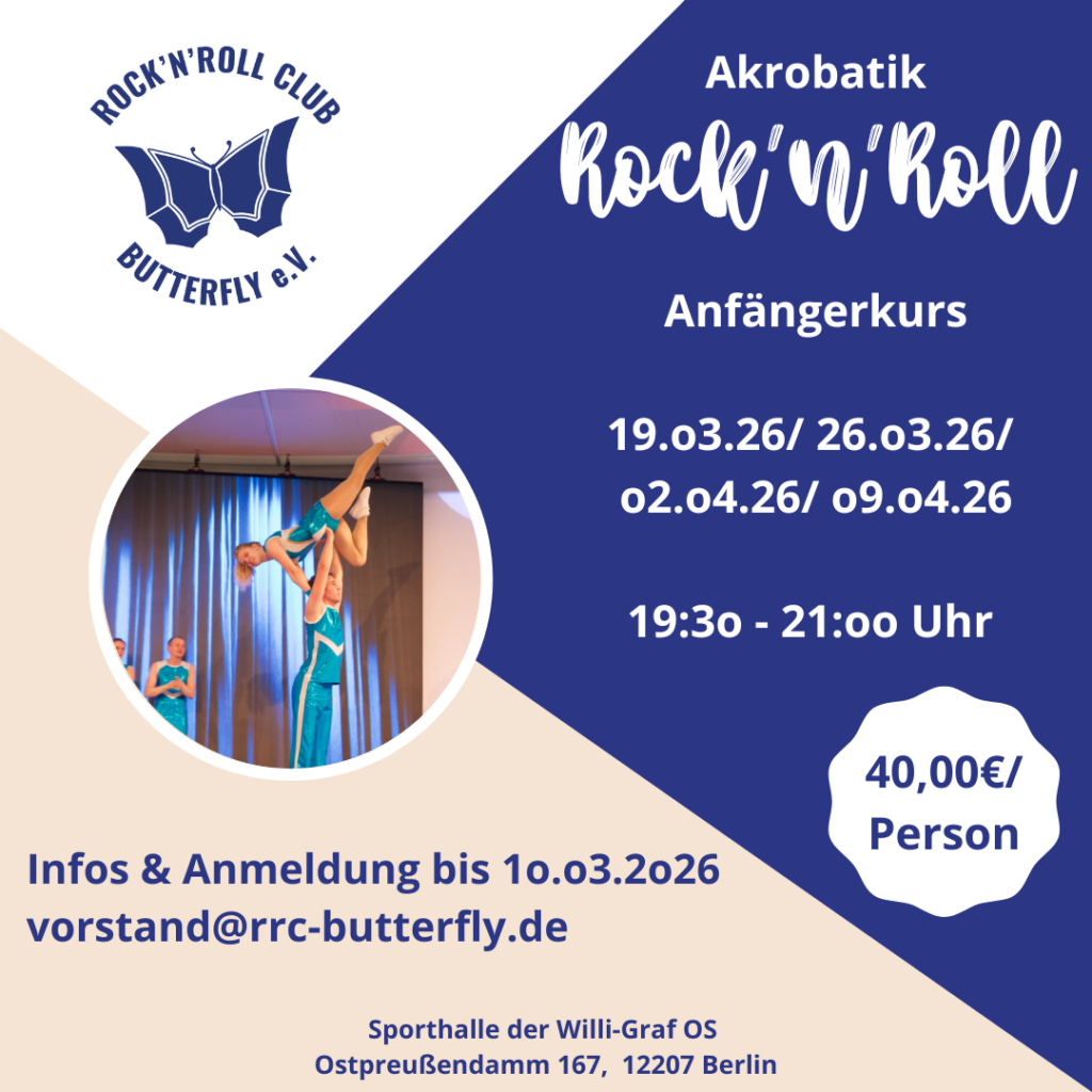 neuer Rock’n’Roll Anfängerkurs